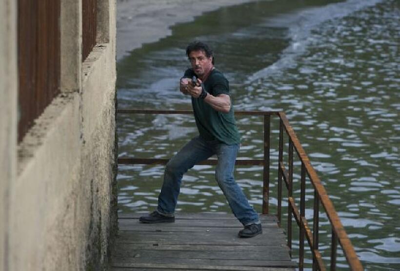 Sylvester Stallone in "The Expendables."