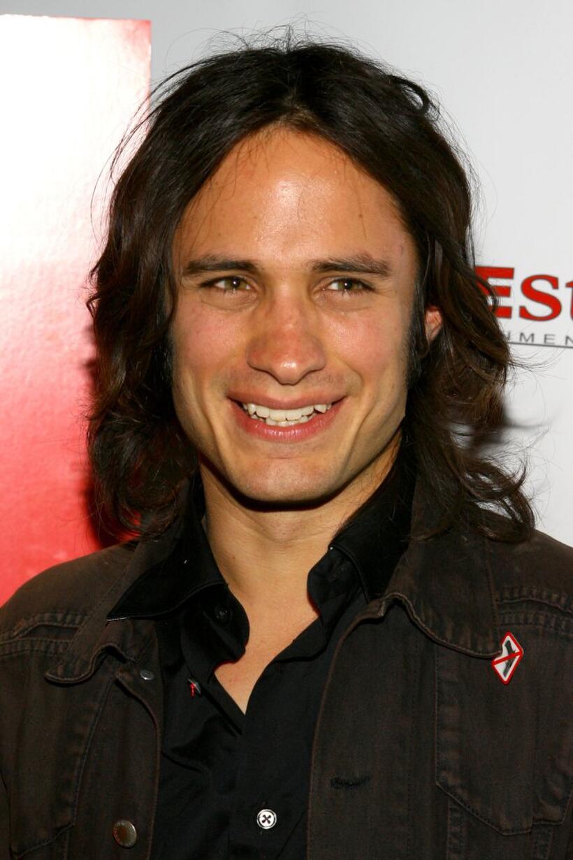 Gael Garcia Bernal at the premiere Of "The King".