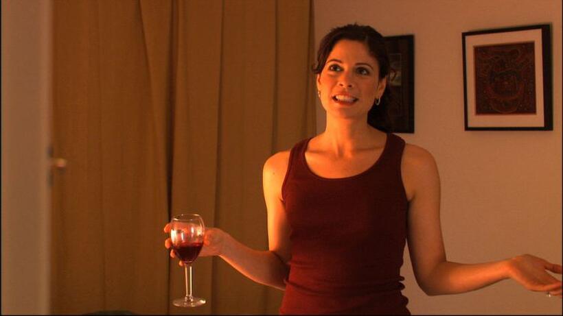 Lauren Stamile as Rebecca in "The Blue Tooth Virgin."