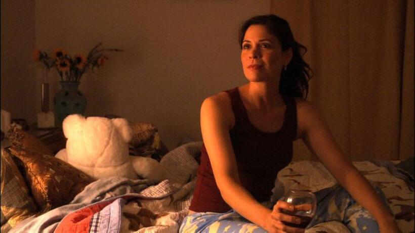 Lauren Stamile as Rebecca in "The Blue Tooth Virgin."