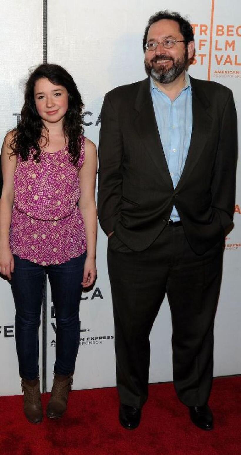 Sarah Steele and Mark Barker at the premiere of "Please Give" during the 2010 Tribeca Film Festival.