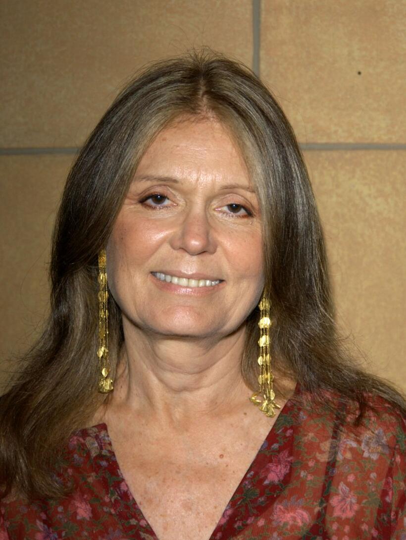 Gloria Steinem at the screening of "Rain Without Thunder."