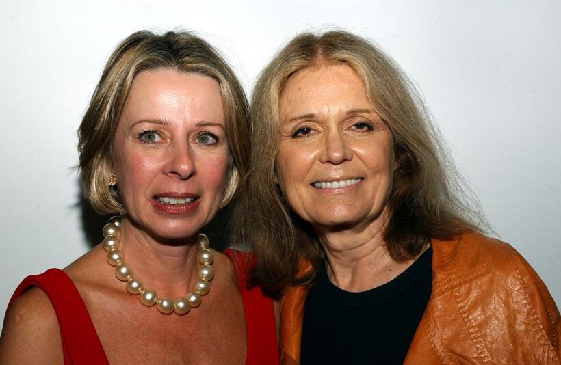 Diane English and Gloria Steinem at the Planned Parenthood Advocacy Event "Policitics, Sex and Cocktails."