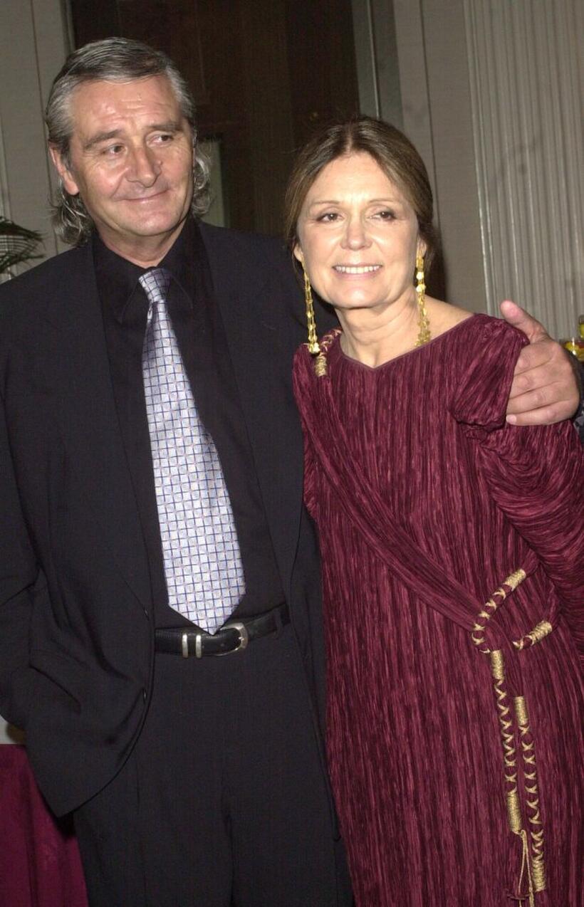 David Bale and Gloria Steinem at the 14th Annual Gloria Steinem Awards.