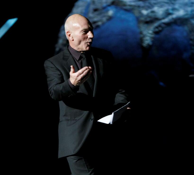 Patrick Stewart at the 15th Jules Verne aventures film festival.