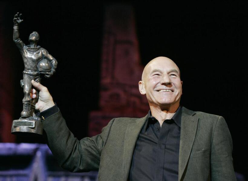 Patrick Stewart at the 15th Jules Verne aventures film festival.