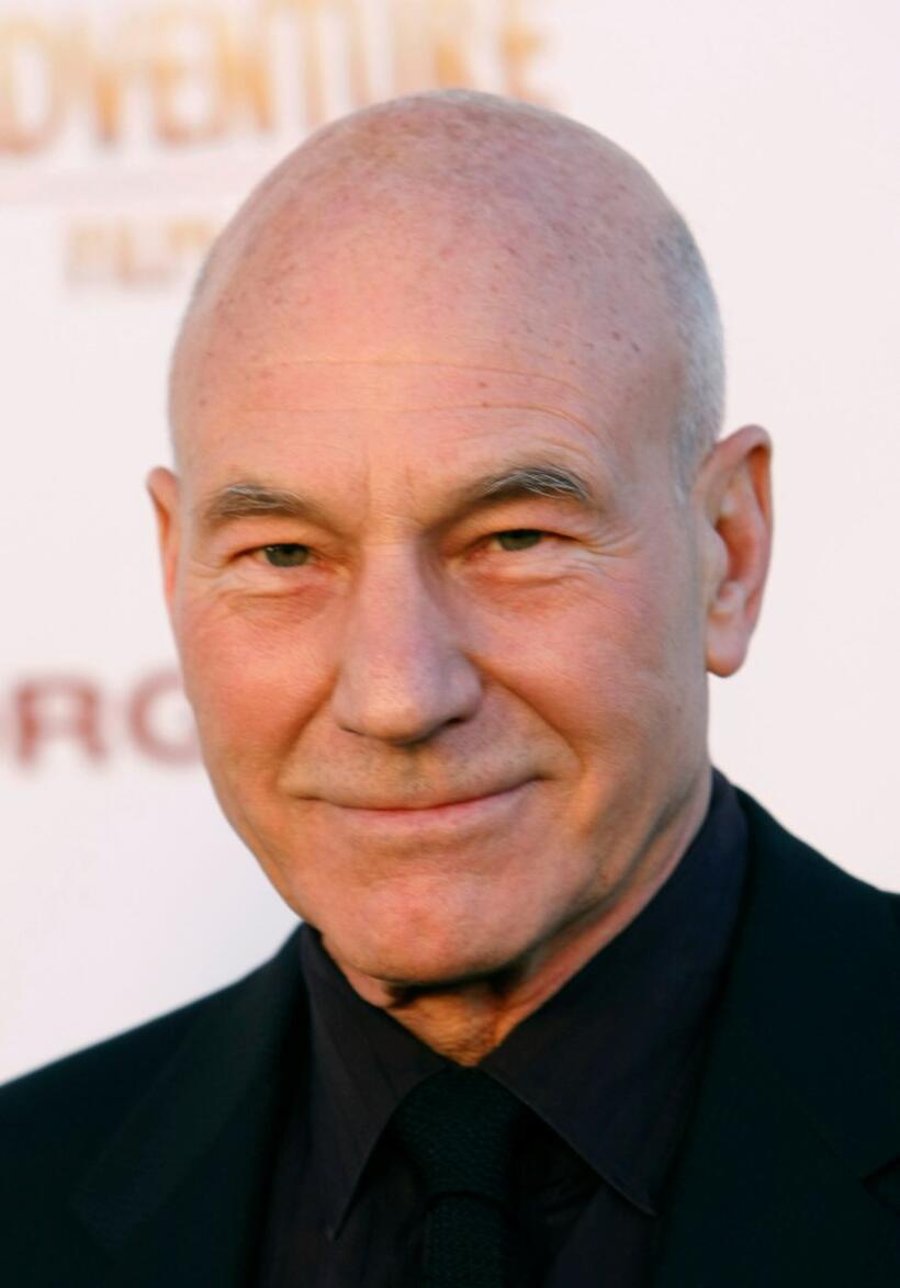 Patrick Stewart at the Jules Verne Adventure Film Festival Special Awards Presentation.