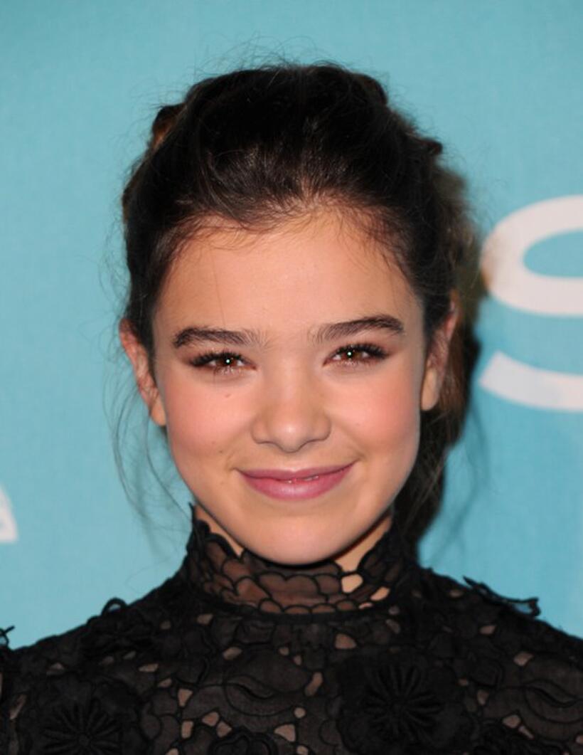 Hailee Steinfeld at the Hollywood Foreign Press Association and & InStyle's Miss Golden Globe 2011 introduction.