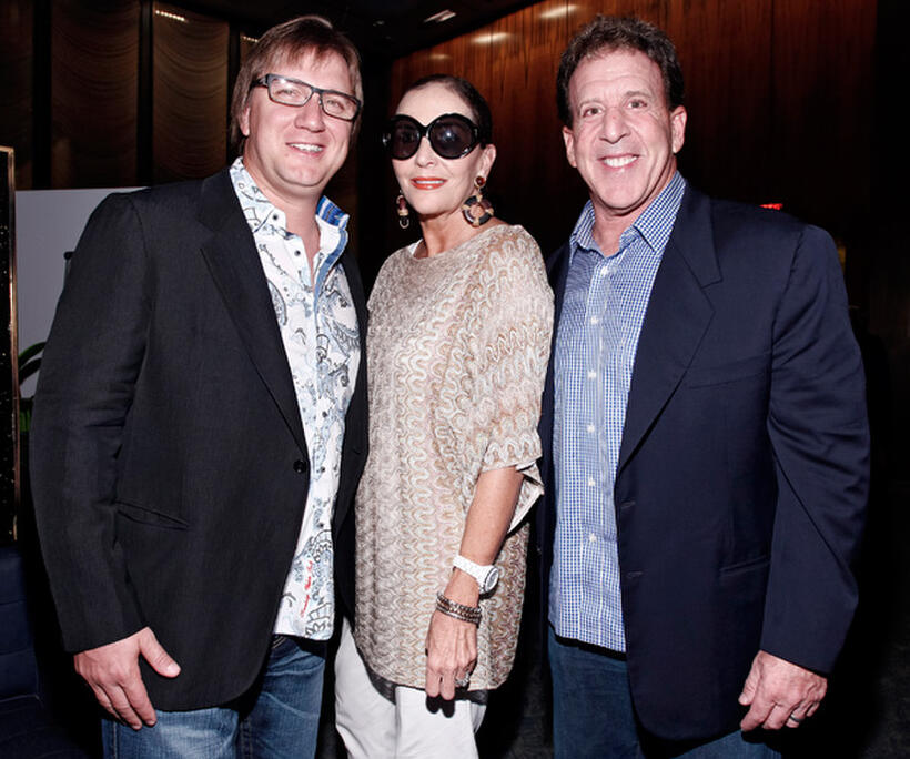 Dave Morrow, Jan Miller and Jake Steinfeld at the TAKE A SHOT! Book Release Event in New York.