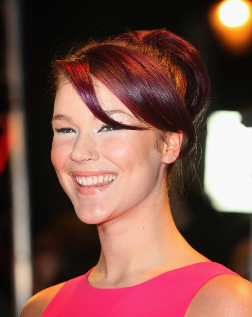 Joss Stone at the Swarovski Fashion Rocks concert.