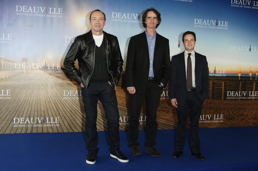 Kevin Spacey, Director Jay Roach and Danny Strong at the photocall of "Recount" during the 34th US Film Festival.