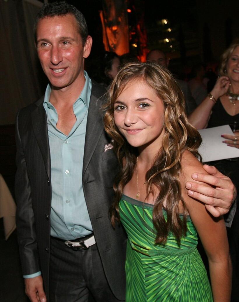 Adam Shankman and Alyson Stoner at the after party of the premiere of "Step Up."
