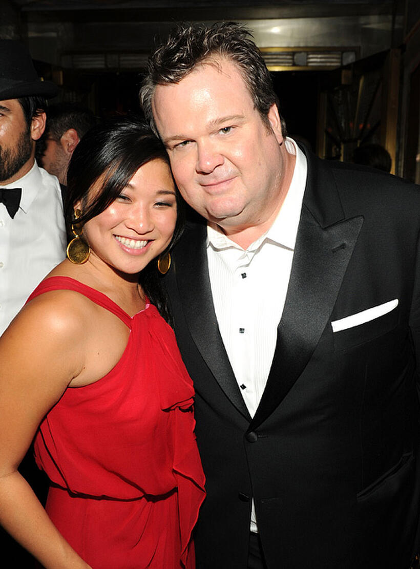 Jenna Ushkowitz and Eric Stonestreet at the Fox Broadcasting Company, Twentieth Century Fox Television and FX 2010 Emmy Nominee party.