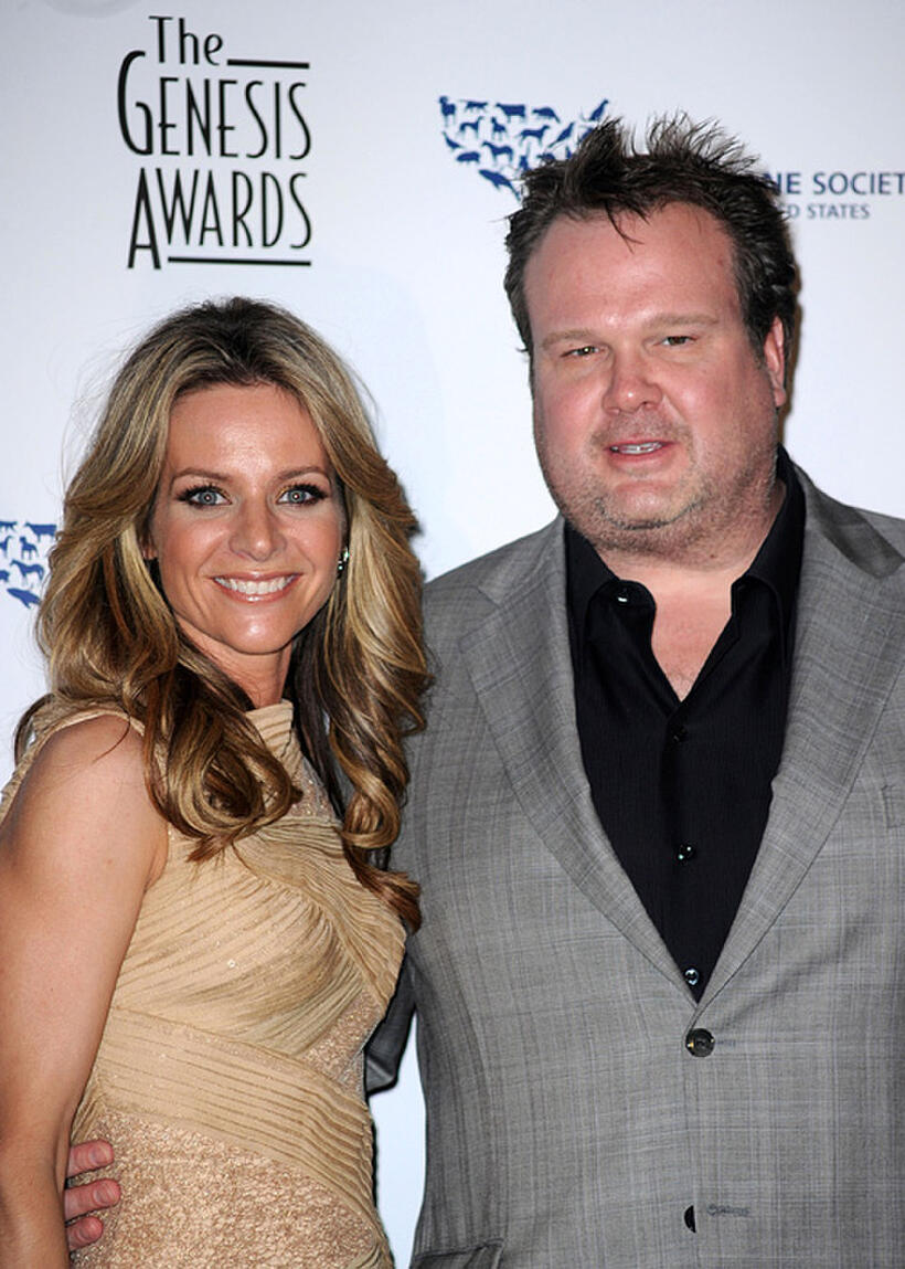 Jessalyn Gilsig and Eric Stonestreet at the 24th Genesis Awards in California.