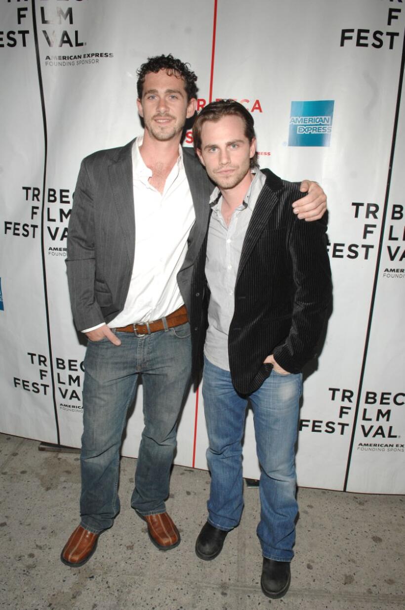 Shiloh Strong and Rider Strong at the premiere of "Cold Feet" during the 2008 Tribeca Film Festival.
