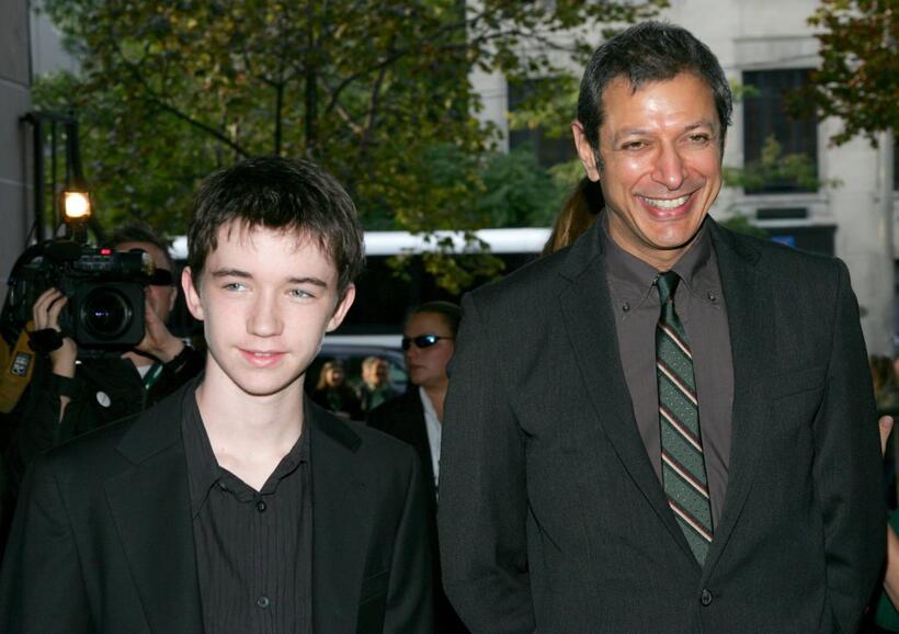Liam Aiken and Jeff Goldblum at the Toronto International Film Festival.
