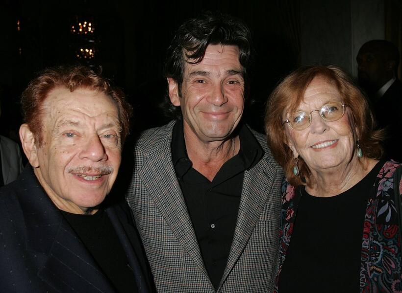 Jerry Stiller, Alan Rosenberg and Anne Meara at the Museum of Television and Radios Annual Los Angeles Gala.