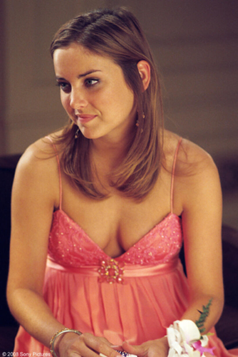 Jessica Stroup in "Prom Night."