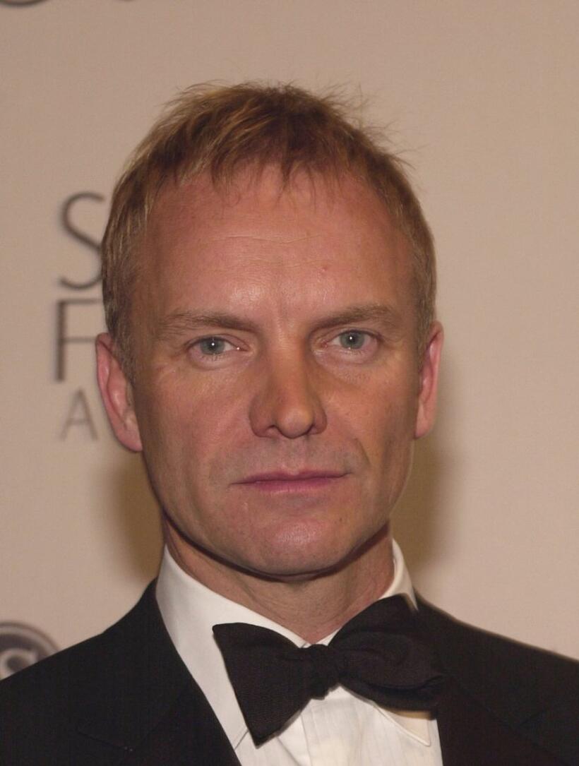 Sting at the "An Unforgettable Evening" presented by Saks Fifth Avenue benefitting Cedars-Sinai Medical Center.