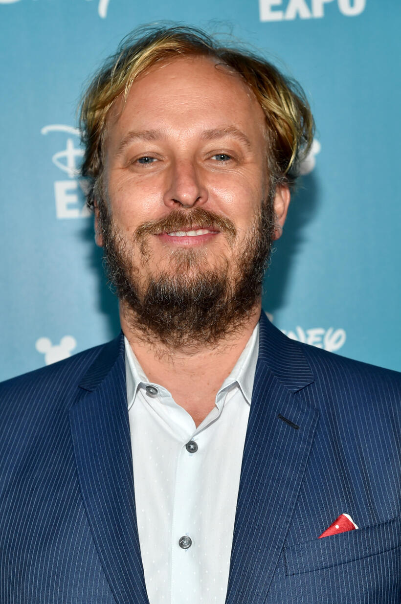 James Bobin at the Worlds, Galaxies, and Universes: Live Action at The Walt Disney Studios' presentation at Disney's D23 EXPO 2015.