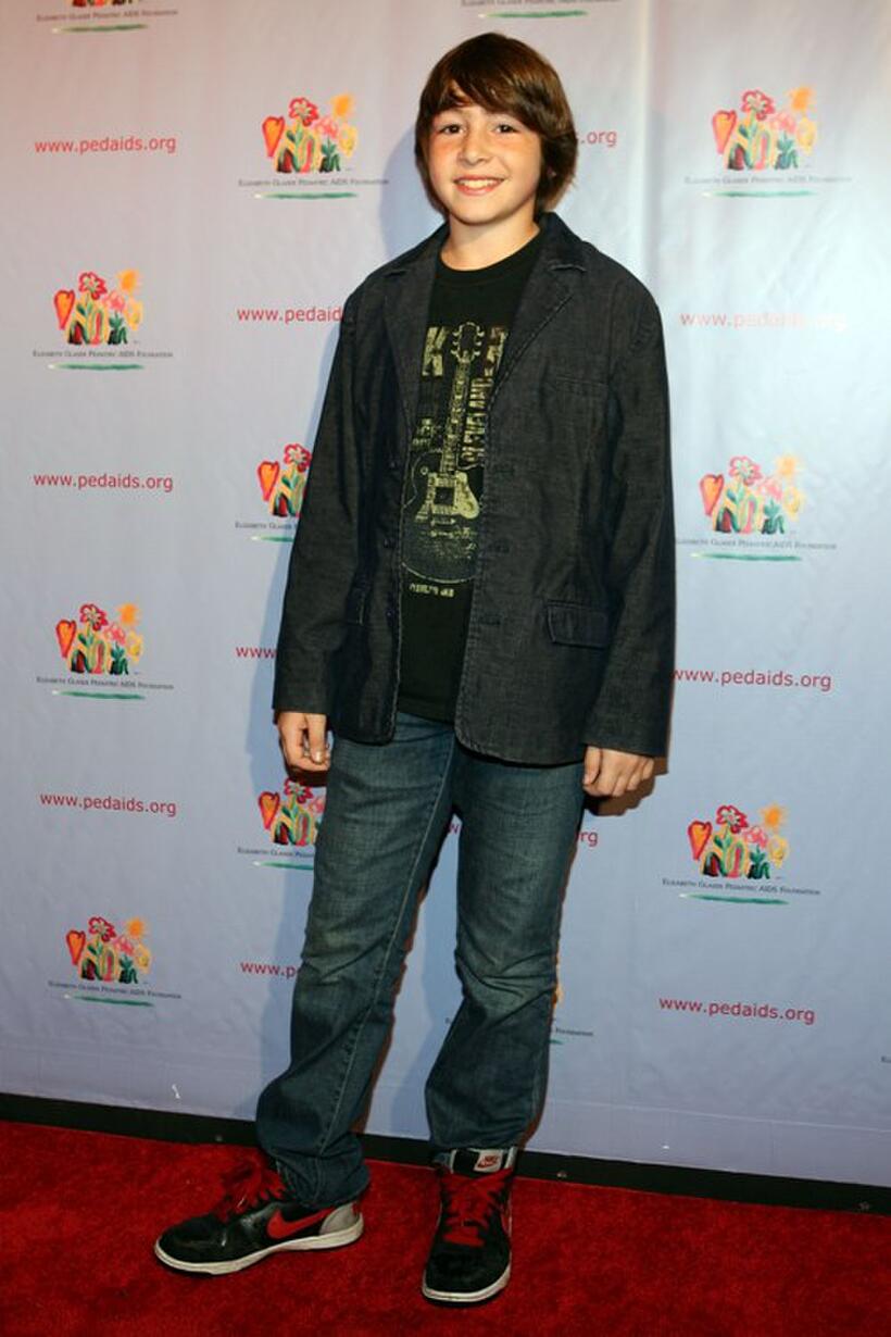 Jonah Bobo at the Elizabeth Glaser Pediatric AIDS Foundation "Kids for Kids Family Carnival."