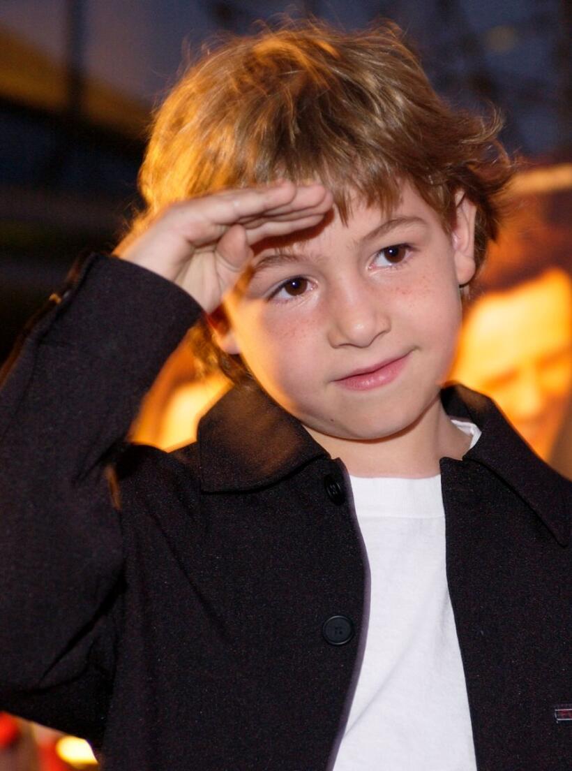 Jonah Bobo at the premiere of "Around the Bend."