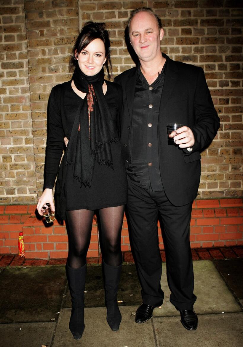 Rachael Stirling and Tim McInnerny at the after party of "Uncle Vanya."