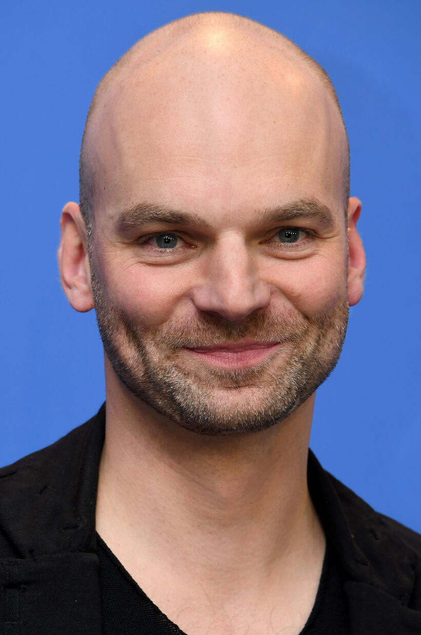 Thomas Stuber at the "In The Aisles" photo call during the 68th Berlinale International Film Festival.