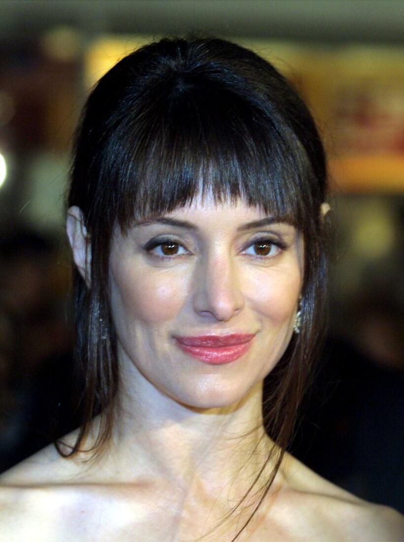 Madeleine Stowe at the premiere of "We Were Soldiers."