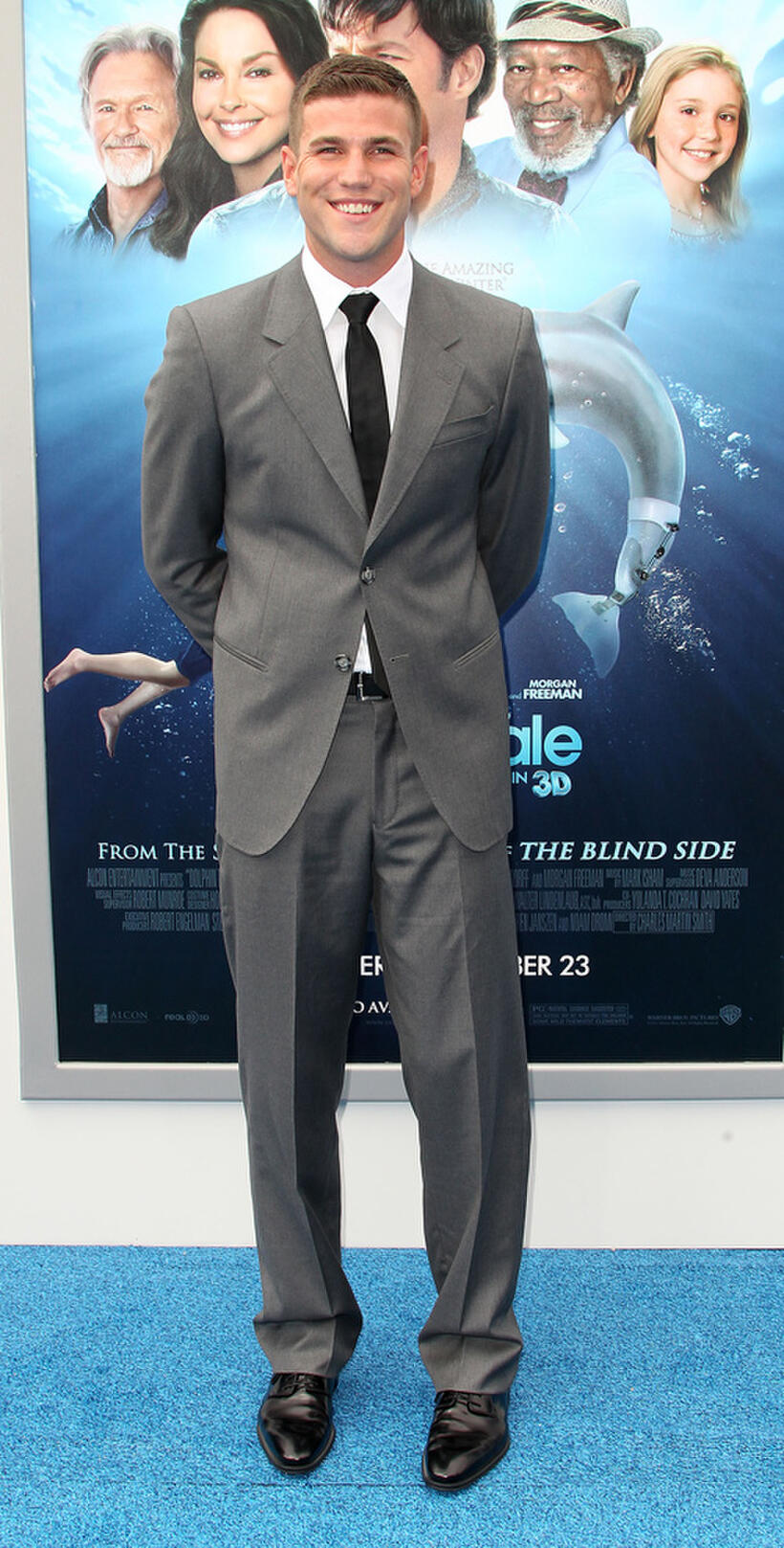 Austin Stowell at the California premiere of "Dolphin Tale."