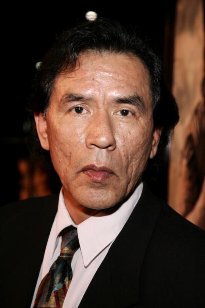 Wes Studi at the premiere of "The New World."