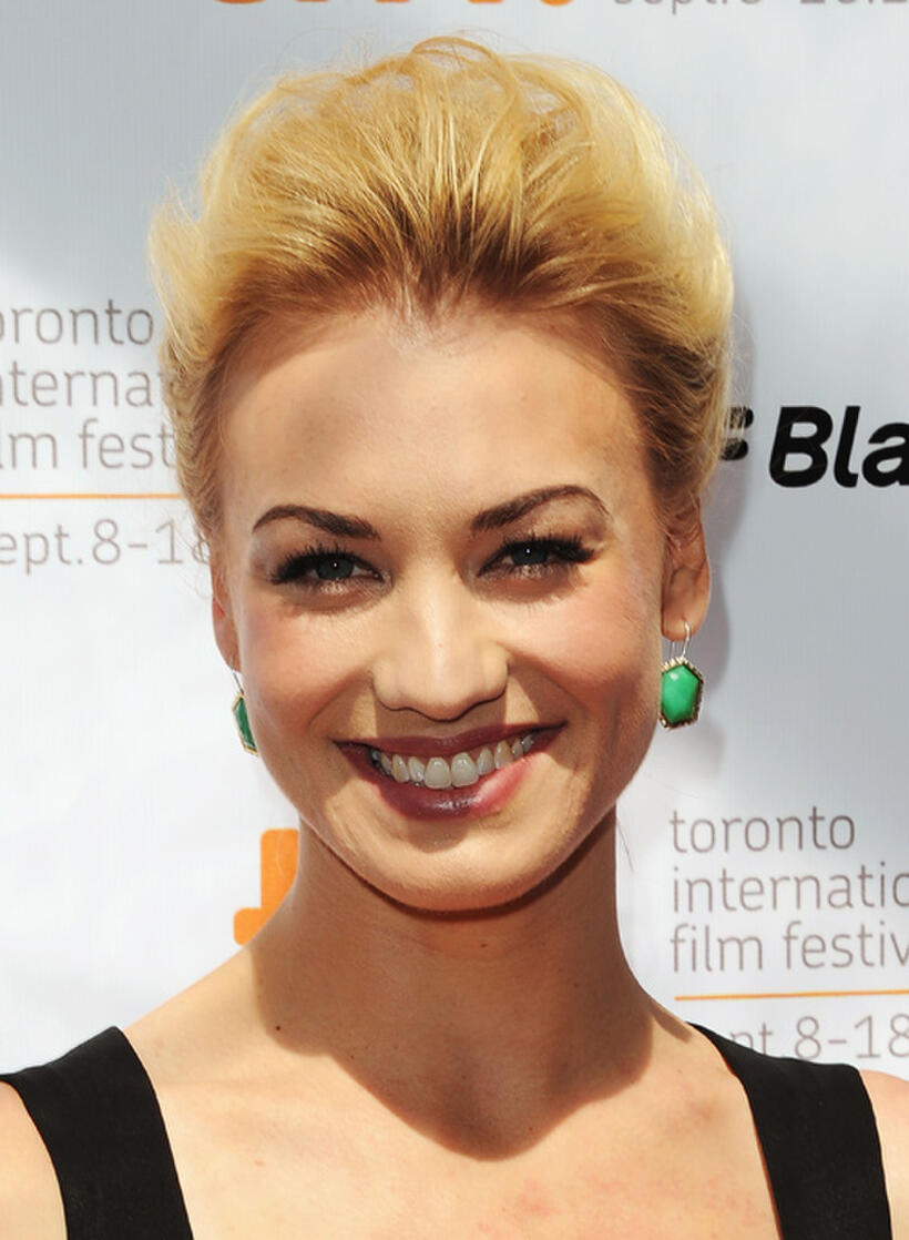 Yvonne Strahovski at the premiere of "Killer Elite" during the 2011 Toronto International Film Festival.