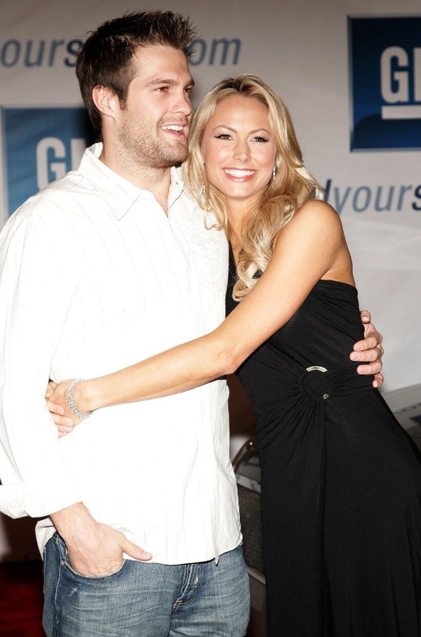 Geoff Stults and Stacey Keibler at the General Motors Ten event.