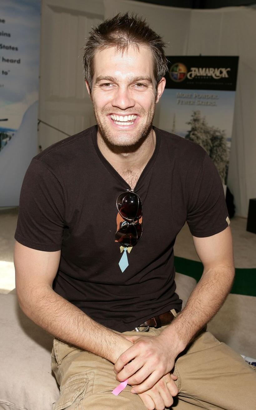 Geoff Stults at the Sprint Style Villa.