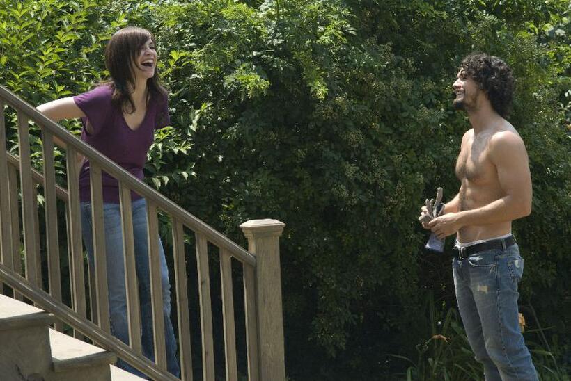 Julianna Margulies and Steven Strait in "City Island."