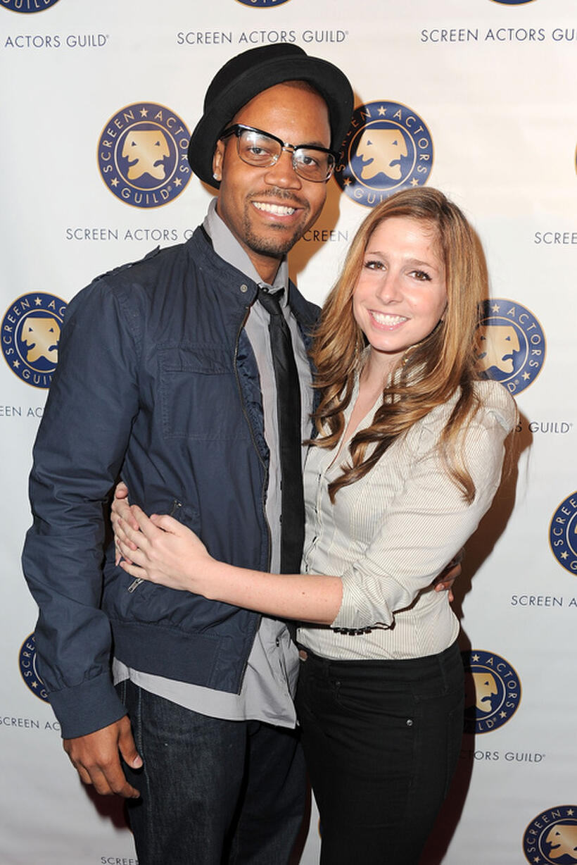 Michael Anthony Spady and Shoshannah Stern at the premiere of "Hamill" during the AFI FEST 2010 in California.