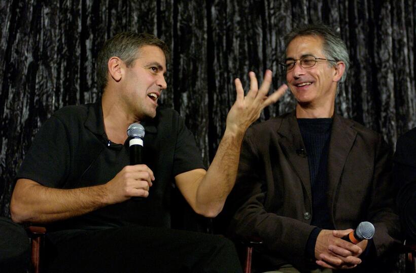 David Strathairn and George Clooney at the Variety Screening Series of "Good Night And Good Luck".