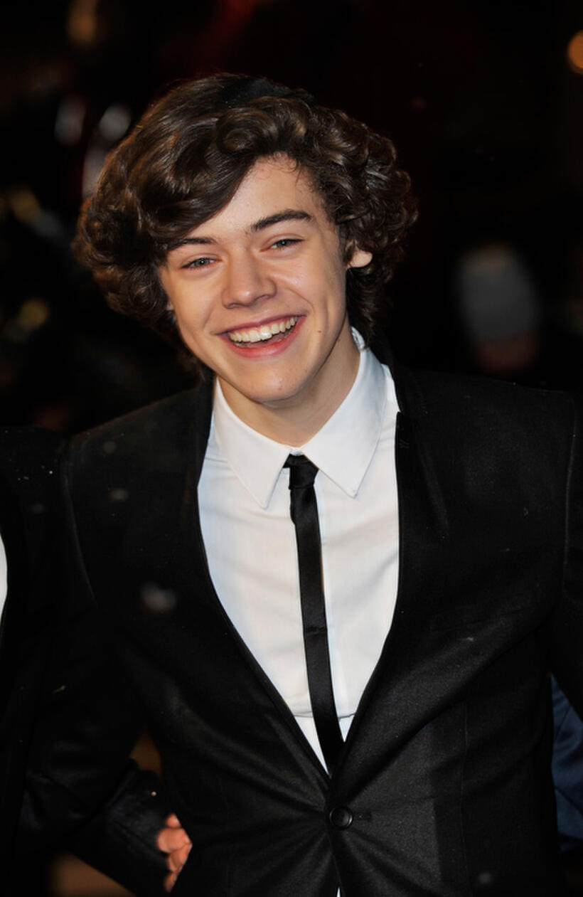 Harry Styles at the world premiere of "The Chronicles Of Narnia: The Voyage Of The Dawn Treader" in London.