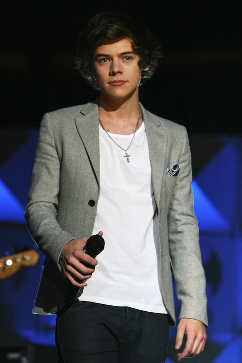 Harry Styles at the Z100's Jingle Ball 2012 in New York.