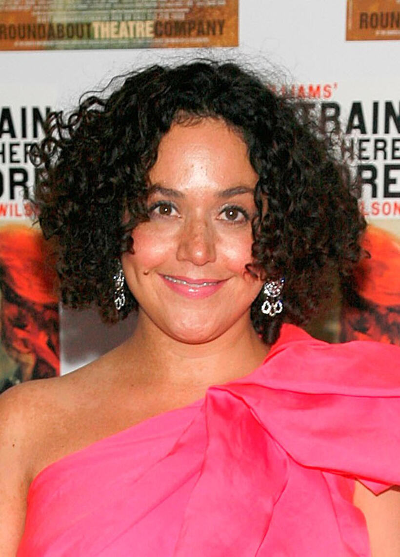 Elisa Bocanegra at the Broadway opening night of "The Milk Train Doesn't Stop Here Anymore."