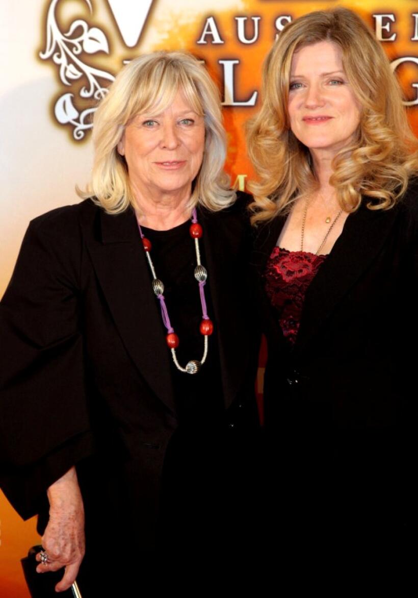 Margarethe von Trotta and Barbara Sukowa at the premiere of "Vision: From The Life Of Hildegard Von Bingen."