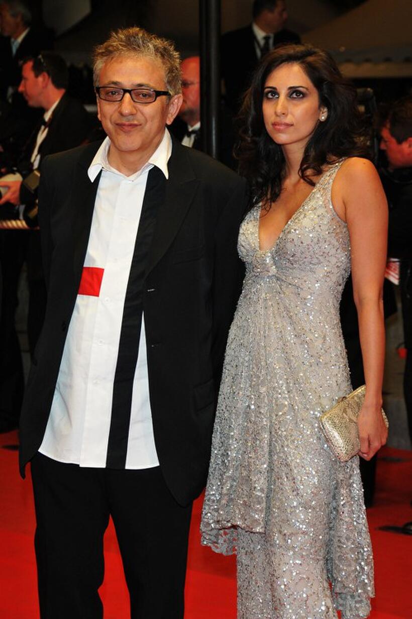 Elia Suleiman and Guest at the 62nd International Cannes Film Festival.