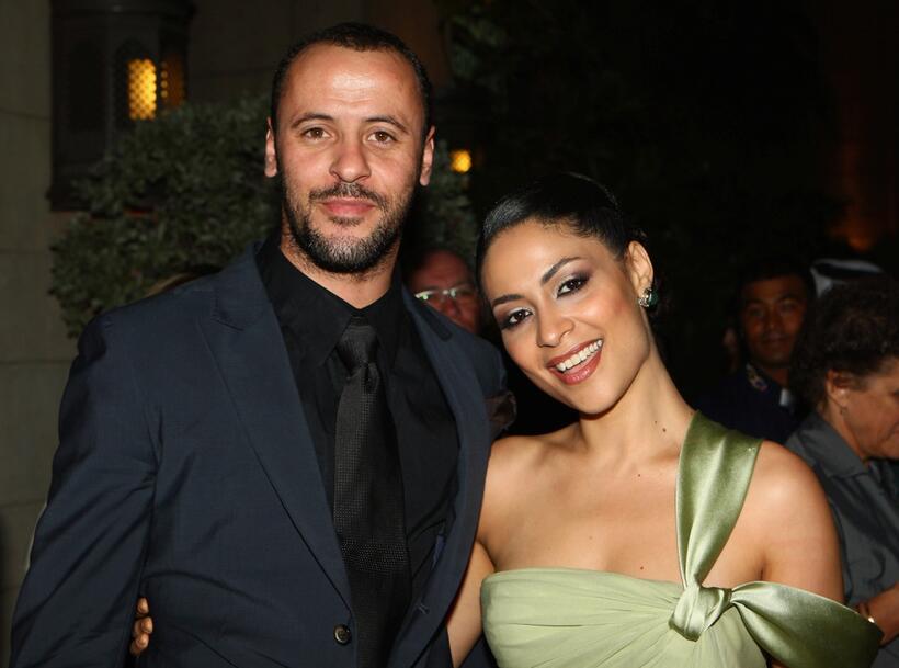 Ali Suliman and Yasmine Al Masri at the after party of "Pomegranates and Myrrh" during the 5th Annual Dubai International Film Festival.
