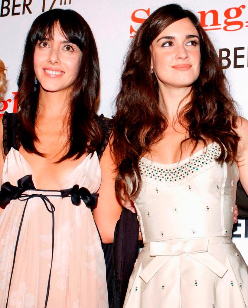 Cecilia Suarez and Paz Vega at the Los Angeles premiere of "Spanglish."