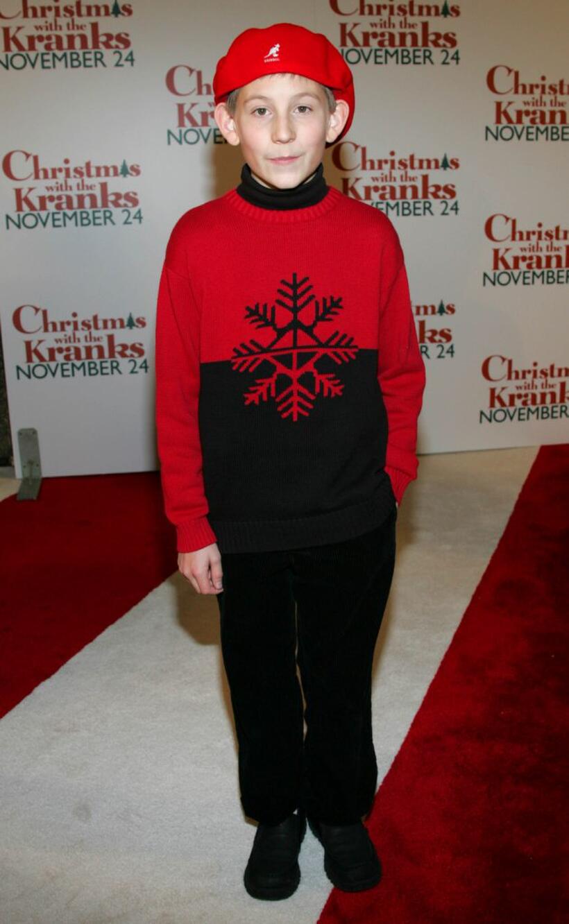 Erik Per Sullivan at the premiere of "Christmas with the Kranks."