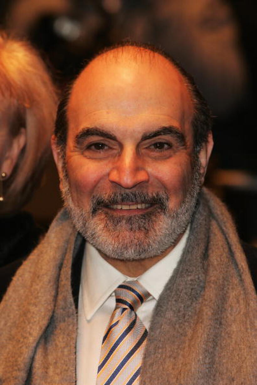 David Suchet at the world premiere of "The Bank Job."