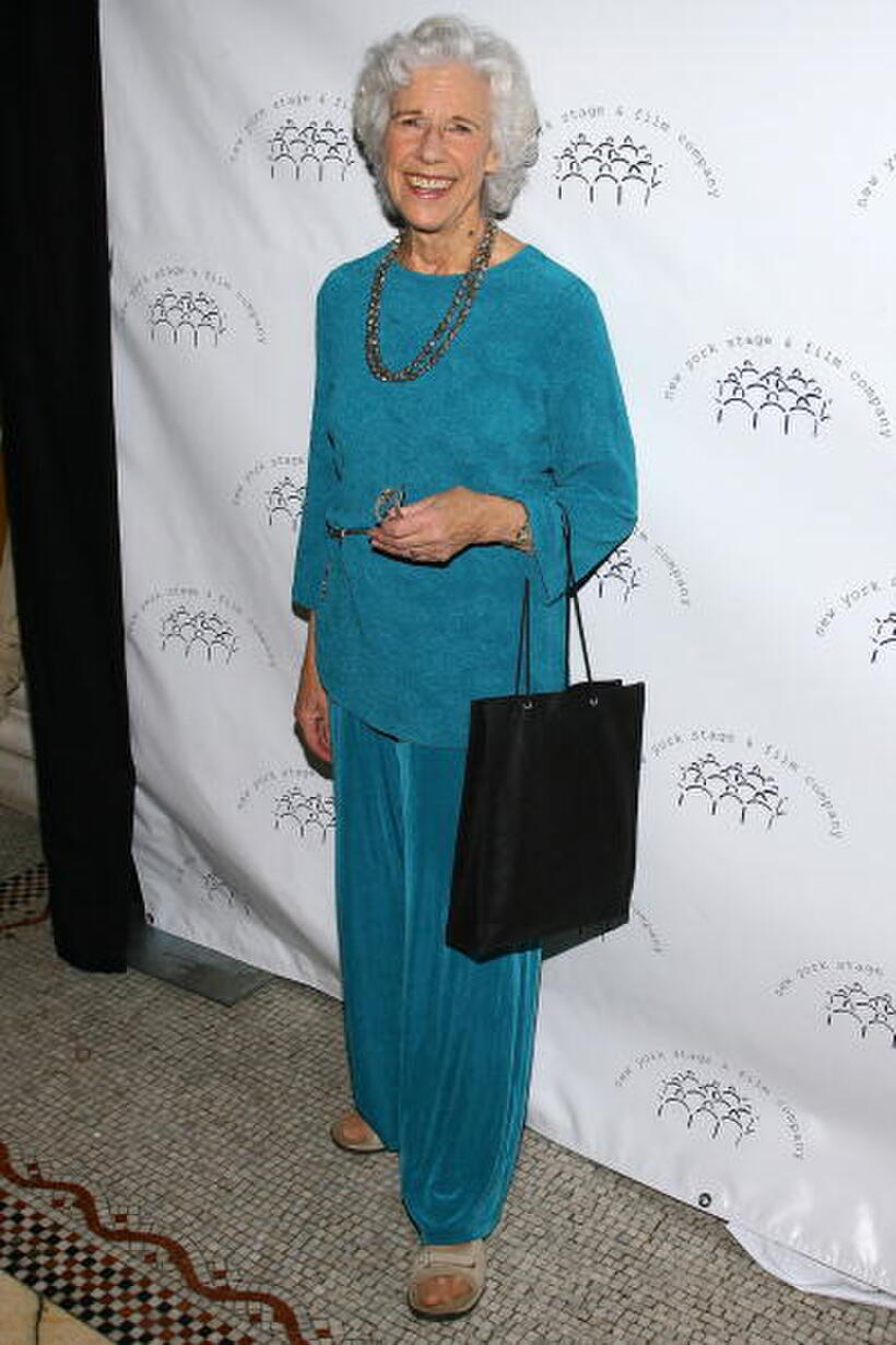 Frances Sternhagen at the 2008 New York Stage and Film Gala.