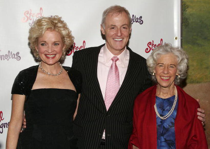Christine Ebersole, Robert Harling and Frances Sternhagen at the after party of the opening night of "Steel Magnolias."