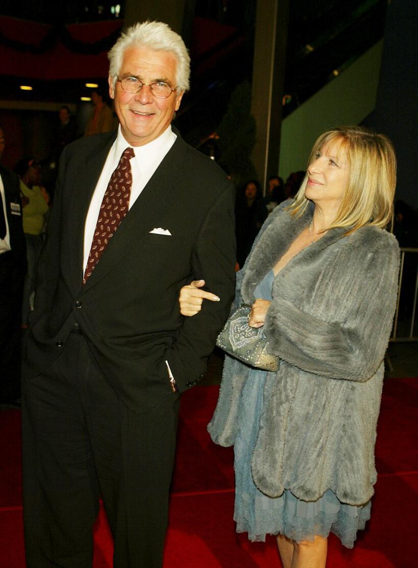 Barbra Streisand and James Brolin at the premiere of "Meet the Fockers".