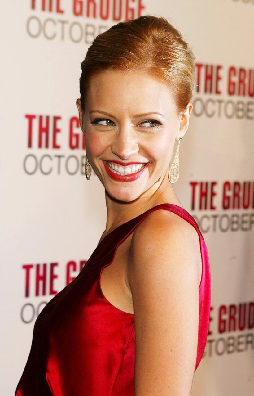 KaDee Strickland at the premiere of "The Grudge."